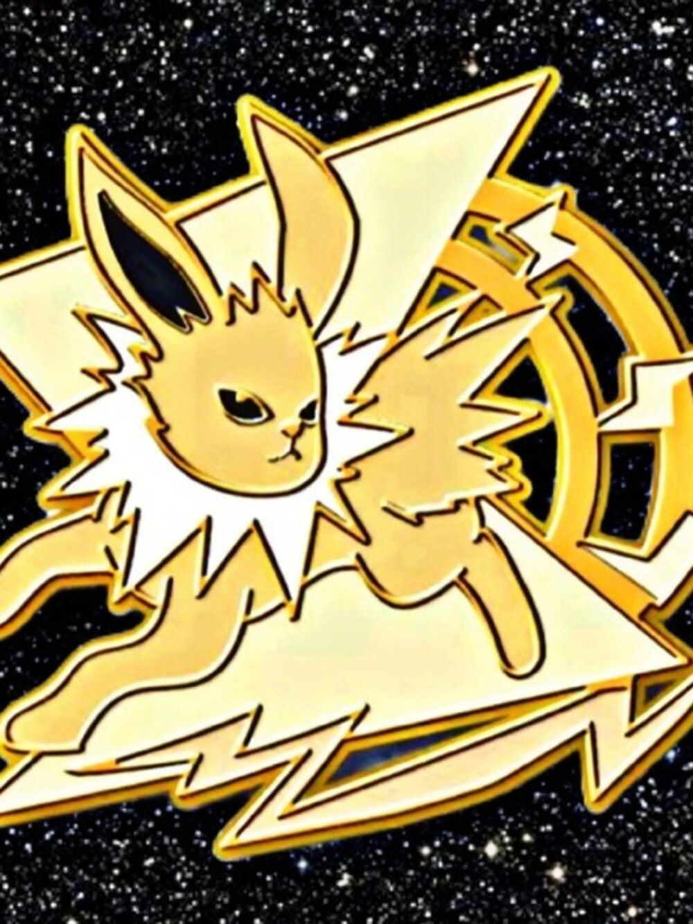 Pokémon Eeveelution: Electric Jolteon Pin Elemental Enamel Pin